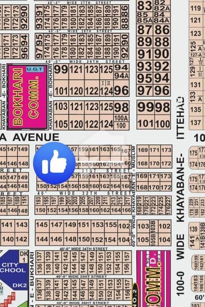 500 Sq Yards Plot For Sale DHA Phase 6 Karachi