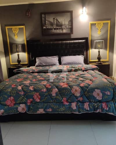 One Bed Fully Furnished Apartment Available For Rent In Gulberg Green Islamabad Diamond Mall