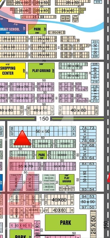 E12/3 25x50 Plot With Extra Land Back Open Very Prime Location