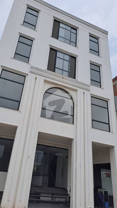 4 Marla Brand New Triple Story Plaza For Sale