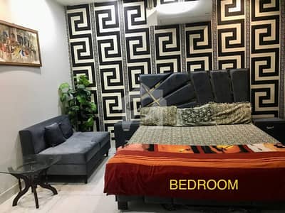 ** 1 Bedroom Fully Furnished Flat For Rent | 2 Washrooms | Bahria Town Lahore | Ready To Move In**