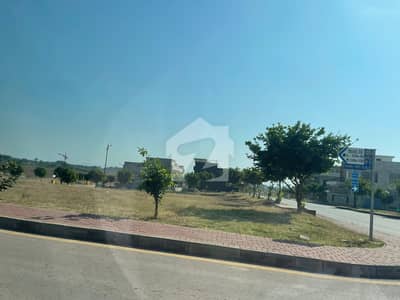 Plot For Sale In Sector F-1 Boulevard Possession Utility Charges Paid South Facing Bahria Enclave Islamabad