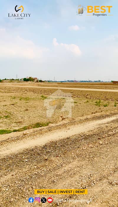 7 Marla Plot (Next To Corner) for SALE On Cheap Prices in Sector M7C4 Lake City Lahore