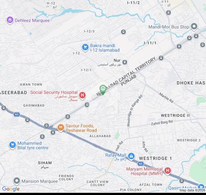 Prime Location Plot for Sale I-12/3, Islamabad Prime Location Plot for Sale I-12/3, Islamabad