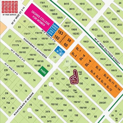 2000 Yard Plot Sall Chance Deail Phase 8 Zulfiqar Street 13