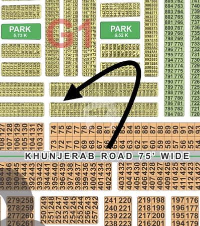 G1 Block On Ground Near 200Ft Road 5 Marla Plot For Sale