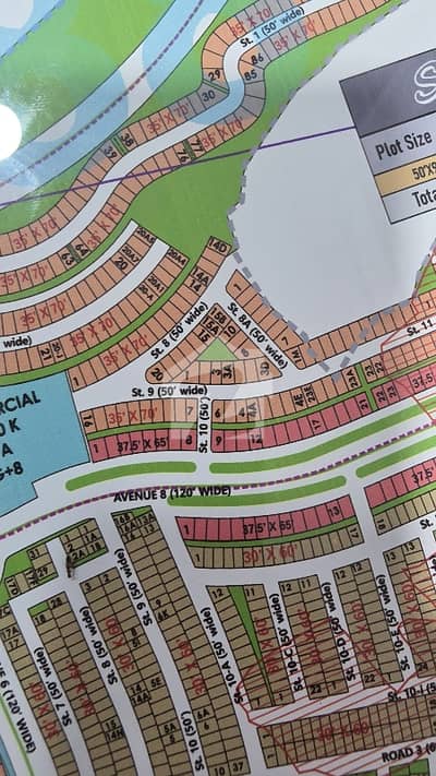 10 Marla Plot for sale Bahria Enclave
