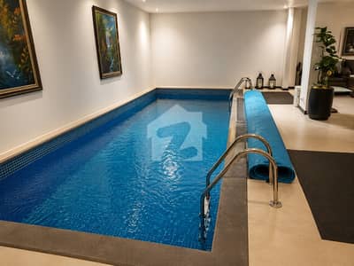 500 yards Like Brand New Bungalow For Sale Zone A With Basement and Pool Away From Sea