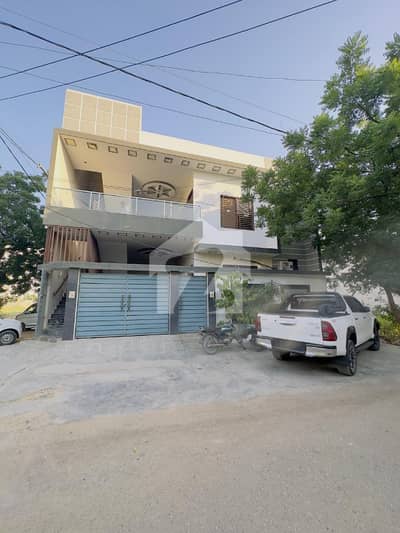 IDEAL LOCATION 260 SQUARE YARD GROUND + ONE CORNER HOUSE FOR SALE IN SECTOR T GULSHAN E MAYMAR KARACHI