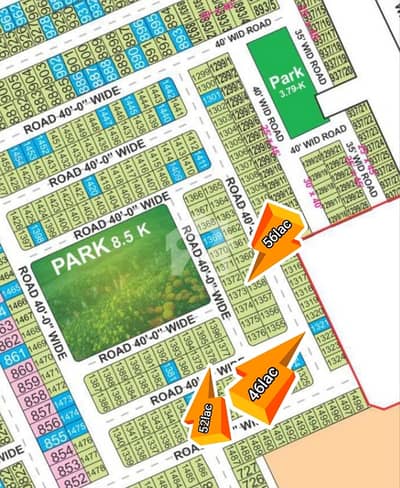 5 Marla Near Park Plot For Sale