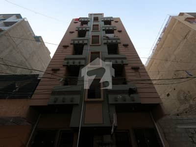 In Allah Wala Town - Sector 31-B Of Karachi, A 450 Square Feet Flat Is Available
