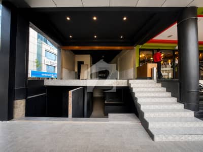 Shop Ground | Next To Nandos | 1400 SFT | Corner With Separate Outdoor | Paris Plaza | F-11 Markaz