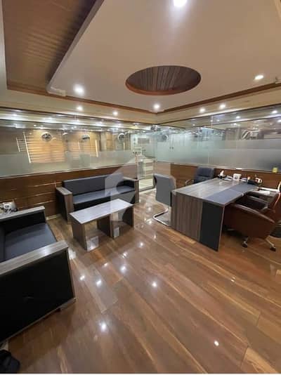 Fully Furnished Brand New Office Area 1650 Square Feet Available For Rent In DHA Phase 3 Main Boulevard Khayaban E Jinnah Road Lahore