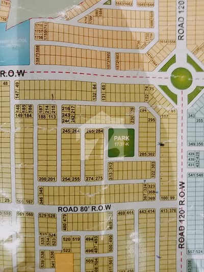Haram Estate Offer H Block Near Park Plot For Sale All Dues Clear Carpet Road