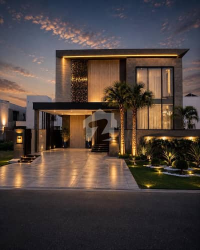 1 Kanal Luxury Modern Design House For Rent In Dha Phase 6 Lahore Near To Dolmen Mall