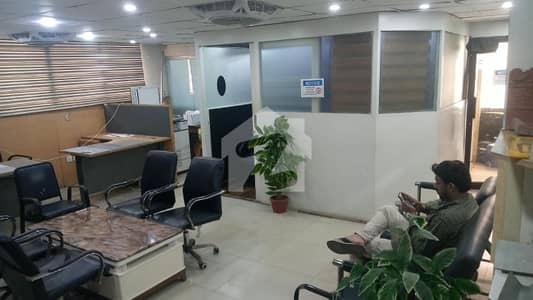 FULL FURNISHED OFFICE AVAILABLE FOR SALE ON MAIN SHAHRAH E FAISAL