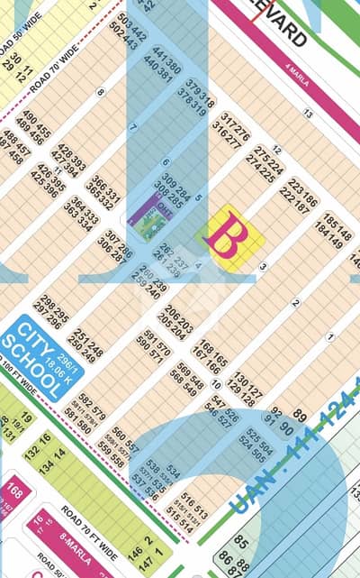 1 kanal plot in phase 6 block B top location 1 kanal plot in phase 6 block B top location