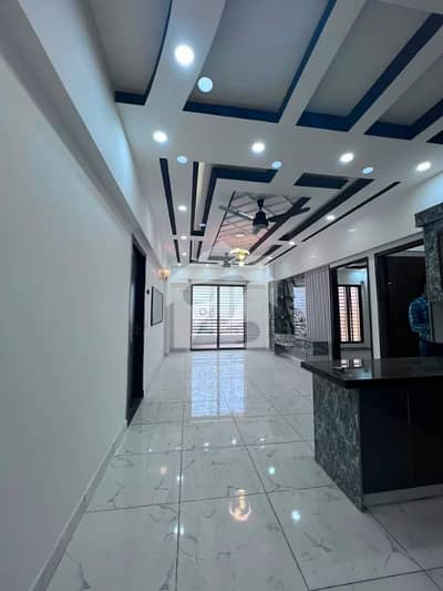 Kings Presidency 3 Bed DD West Open Apartment Available For Rent In Gulistan e Jauhar 3/A