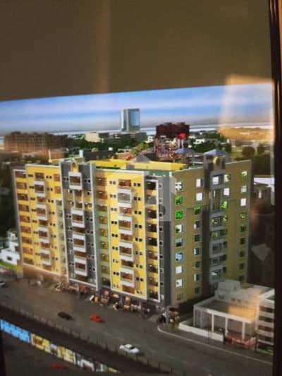 Corner And Front View Apartment