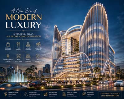 730 SQFT Studio Apartment on 5-Year Installment | Safa Burj Mall B-17 Islamabad