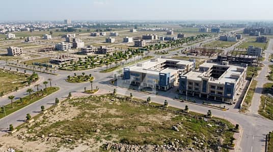 4 Marla Park-Facing Commercial Plot DHA 9 Town, Block A