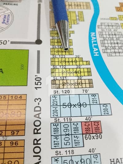 PLOT FOR SALE D-12/3, ISLAMABAD Street 123 | Plot No. 833 Size: 25 40  Near Markaz | Double Road | Near Hill Park