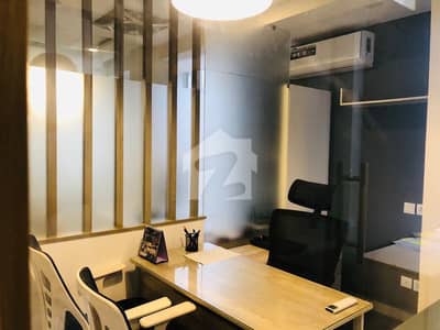 Fully Furnished Office For Rent Main Road Three Side Corner