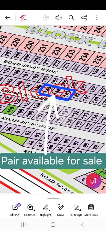 5 marla plot Citi Housing Sargodha road phase 1 For sale