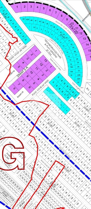 Dha phase 6 sector B3 plot 9 street 136 one knal plot Available for sale