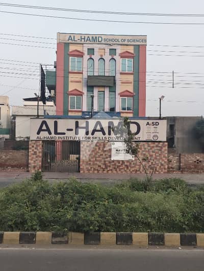 20 MARLA TRIPLE STORY COMMERCIAL BUILDING FOR SALE MAIN COLLEGE ROAD LAHORE