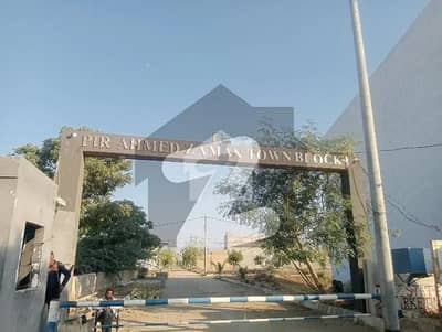 Prime Location 120 Square Yards Residential Plot For sale In The Perfect Location Of Pir Ahmed Zaman Town - Block 1