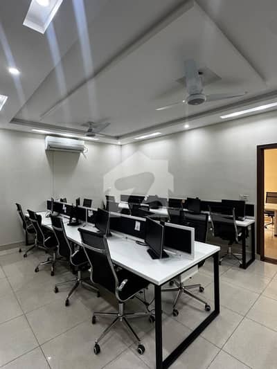 10 MARLA UPPER FLOOR FURNISHED OFFICE FOR RENT - FAISAL TOWN, LAHORE*