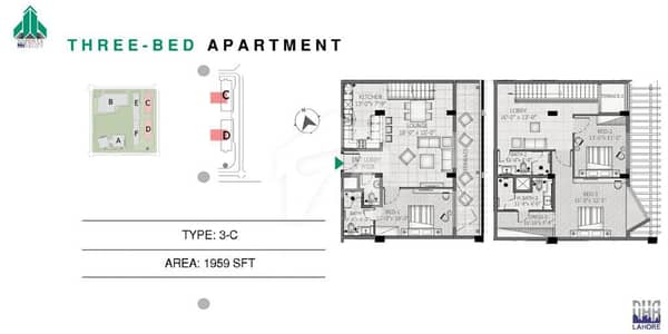 3-Bedroom Luxury Apartment for Sale in Penta Square, DHA Phase 5 D Block 3-Bedroom Luxury Apartment for Sale in Penta Square, DHA Phase 5 D Block