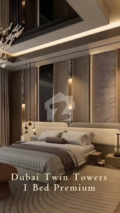 1 Bed Apartment On Easy Installments In Dubai Twin Tower, Al Kabir Downtown Raiwind Road Lahore