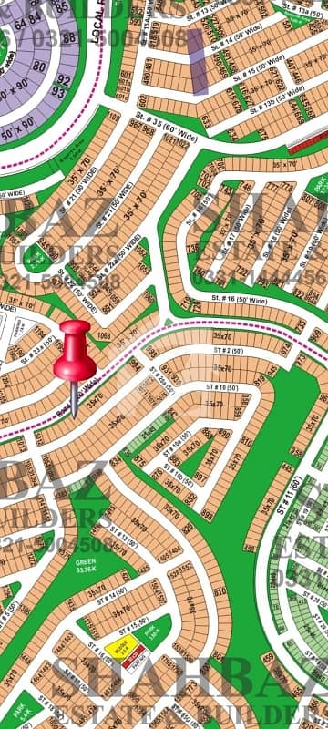 L-Block 10 Marla Boulevard Plot For Sale