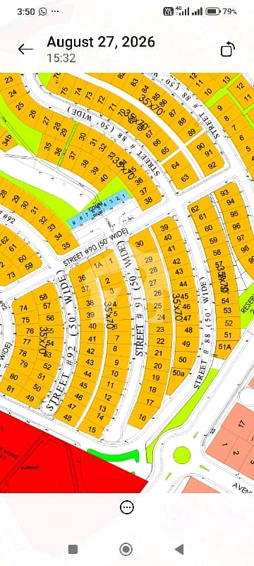 DHA phase 3 sector B residential plot available for sale DHA phase 3 sector B residential plot available for sale