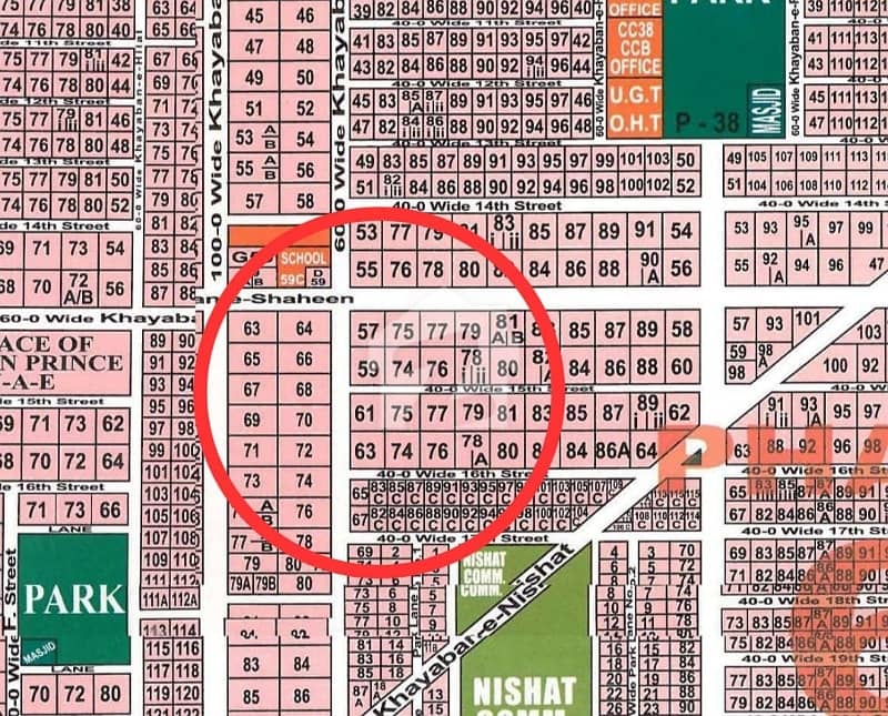 DHA PH-VI 2000 YD PLOT FOR SALE DHA PH-VI 2000 YD PLOT FOR SALE