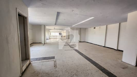 4000 Sq Ft Empty Hall OFFICE Is Available At Main Shahra E Faisal 24/7 Building