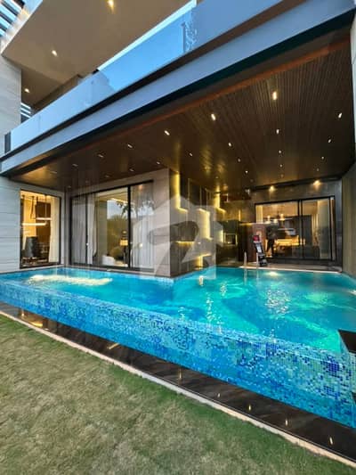 100 % Original Picture Defence 2 Kanal Brand New Fully Furnished With Swimming Pool Bungalow For Sale Phase 6