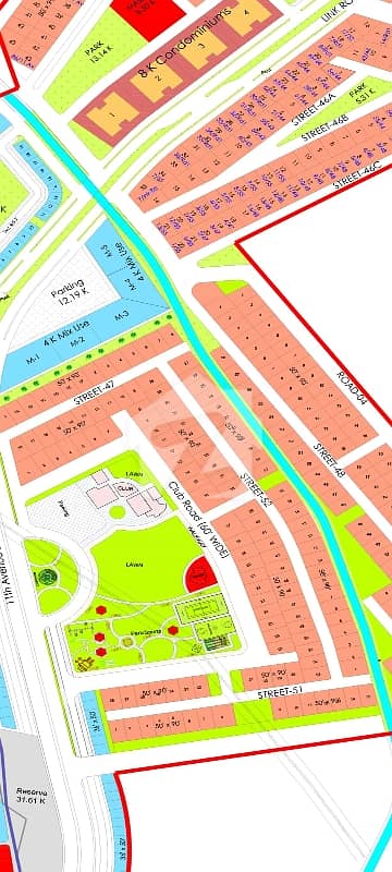 one kanal plot for Sale  direct Deal plot 6 street 52 dha phase 5 Sector F1