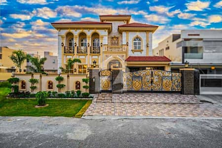 100 /% Original Picture 1 Kanal Brand New Spanish Design Lavish Bungalow For Sale At 100 Feet Road Top Notch Location Near To Defense Raya Hot Location