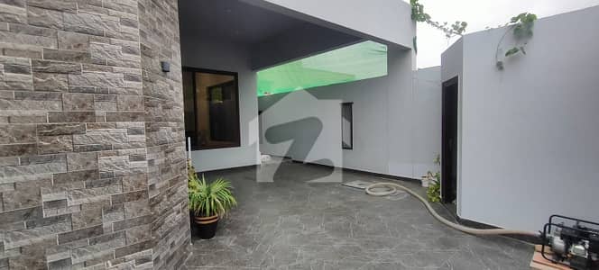 500YARDS MOST LUXURIOUS AND ARCHITECTURE ULTRA MODERN STYLE DOUBLE STORY BUNGALOW GROUND PORTION FOR RENT IN DHA PHASE 8. MOST ELITE CLASS LOCATION IN DHA KARACHI