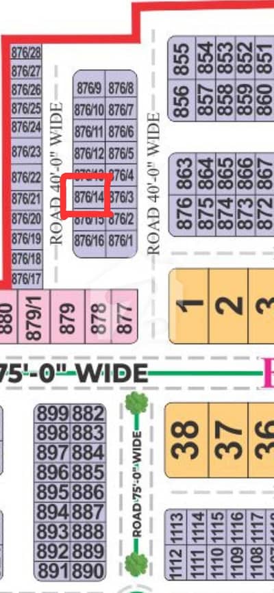 Possession Able And Fully Developed Available For Sale A Block Prime Location All Amenities Available Sui Gas,Wapda,Water Supply, Wire Underground Installed, Registry Near To 75 Feet Road A Block With Reasonably Price