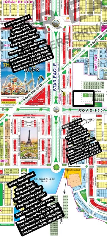 Best Commercial Investment Opportunity 10-Marla (35 By 65) In Nishter Block , Bahria Town Lahore