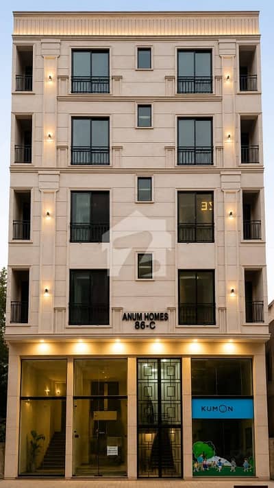 Apartment for rent 3bed +lounge 1st floor+lift dha phase 8 Murtaza commerical