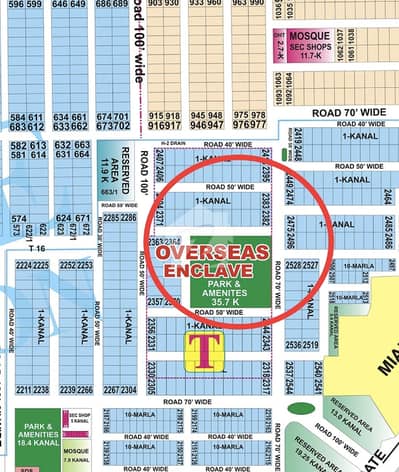 Kanal Plot Overseas Enclave Near Park