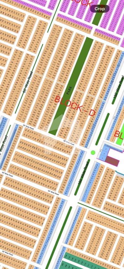 10 Marla Plots For Sale In Central Park Housing Scheme