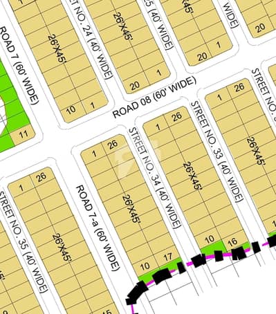 5 Marla Plot For Sale Bahria Enclave