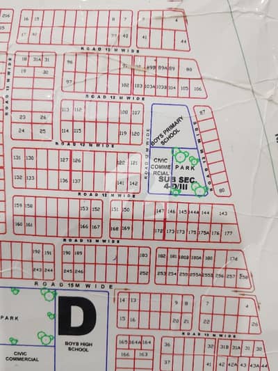 Regi Model Town Phase 4 Sector D3 Kanal Plot For Sale Available