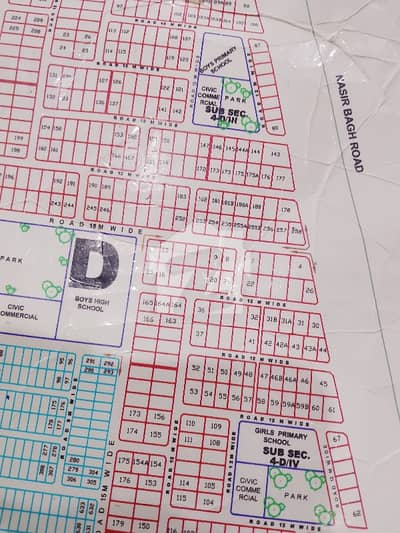 Regi Model Town Zone. 4 Sector D3 Kanal Plot South Face 15m Road Available For Sale